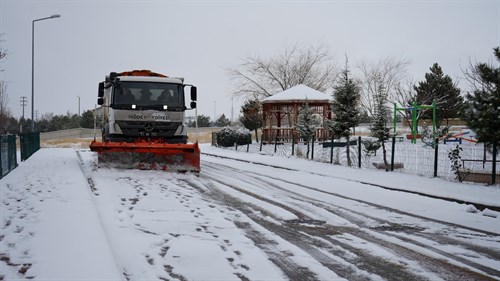 Niğde Belediyesi Yoğun Kar Yağışından İlk Sınavı Başarı İle Geçti