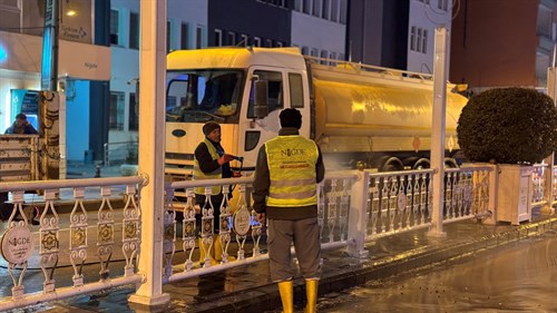 Niğde Belediyesi'nden Temizlik Seferberliği