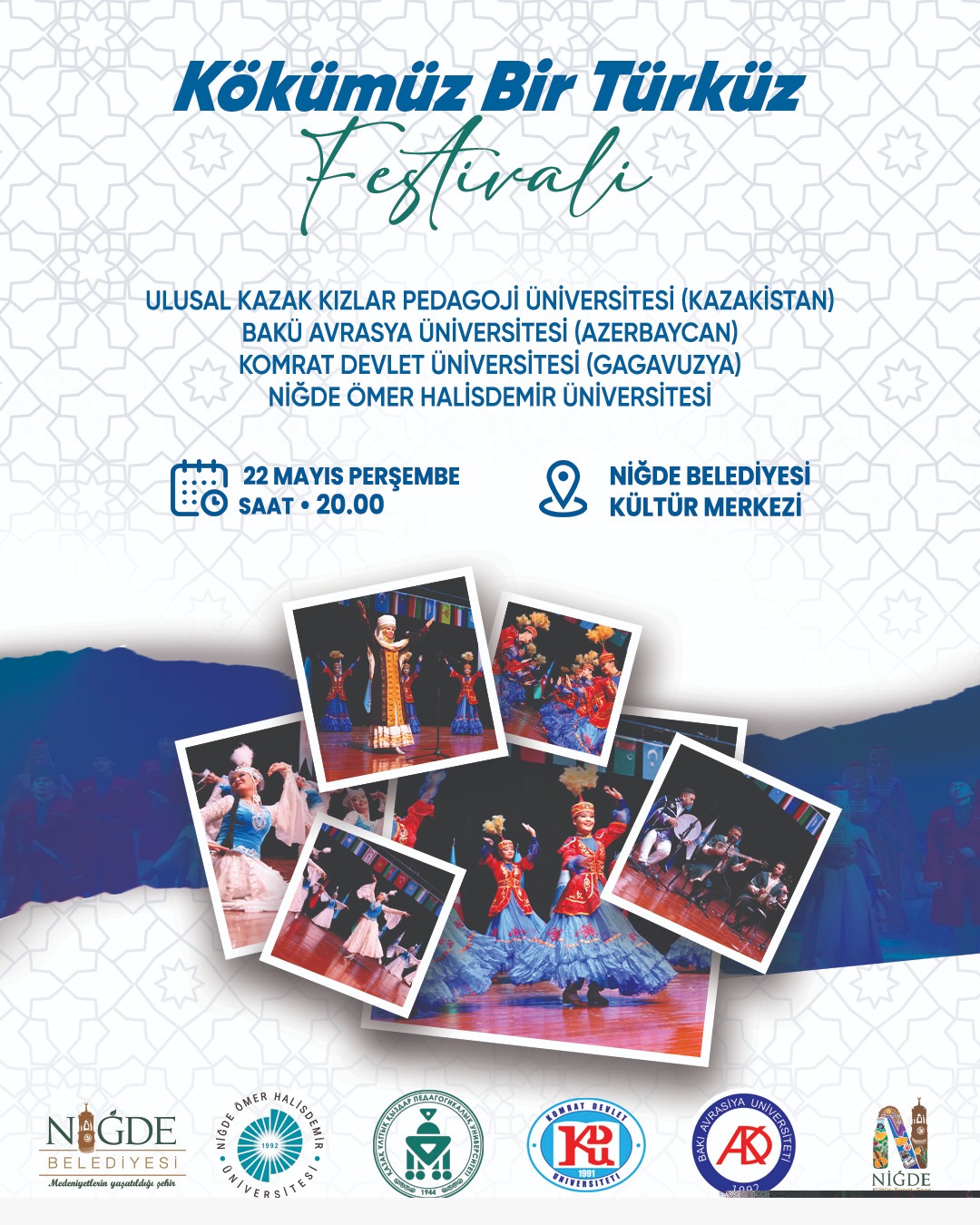 Niğde’de “Kökümüz Bir Türk'üz Festivali” Coşkusu Başlıyor